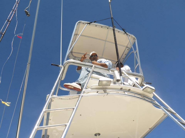  Walking at sea 